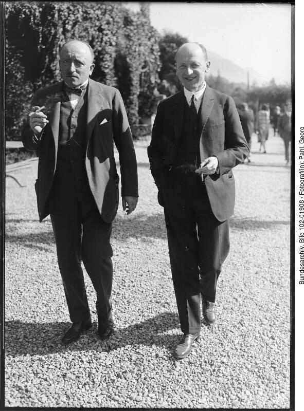 Friedrich Gaus (rechts), BArch / Bildarchiv (InC)