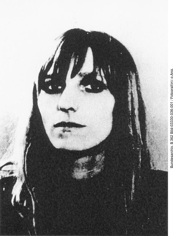 Gudrun Ensslin, BArch / Bildarchiv (InC)